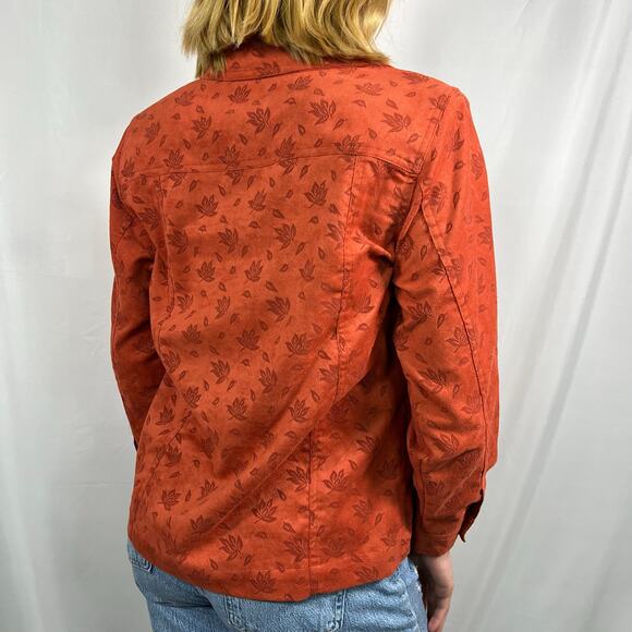 Vintage Draper’s & Damon’s Fall Leaf Jacket Size Small - Picture 4 of 9